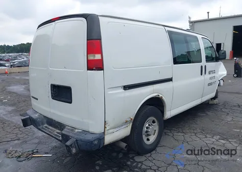 2011 Chevrolet Express 2500 Work Van из США, поврежденный, VIN 1GCWGFCA7B1178658